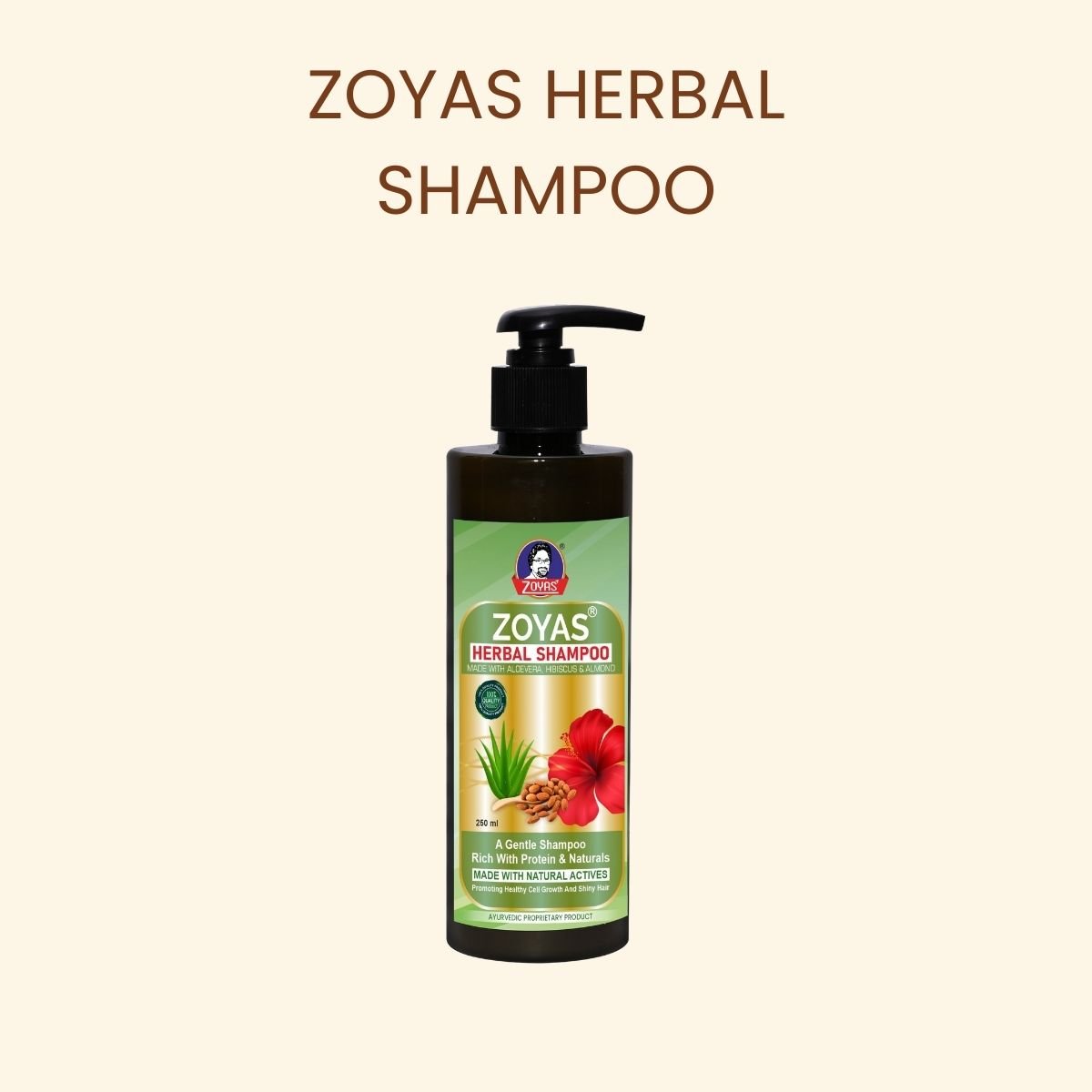 Zoyas Herbal Shampoo - Ayurvedic Hair Care Herbal Formulation
